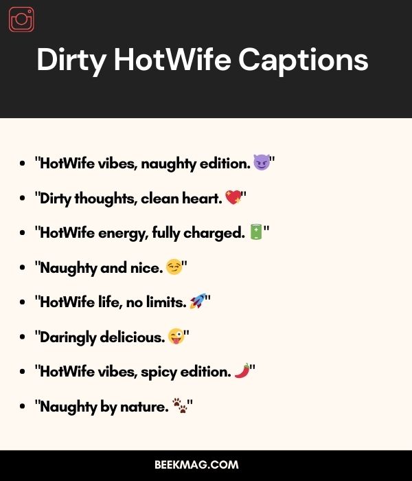 Dirty HotWife Captions 