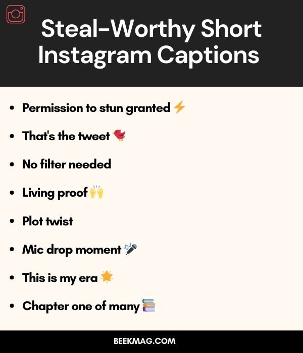 Short Instagram Captionsย 2025